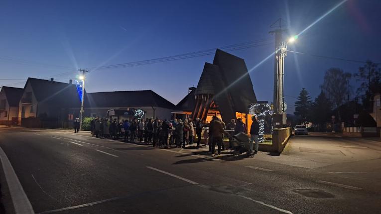 Zapaľovanie 1.adventnej sviece 2025