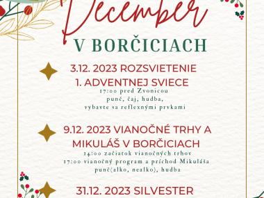 December v Borčiciach